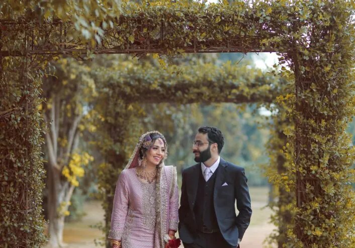 cinematic films, couple portrait, wedding photographers, walima shoot