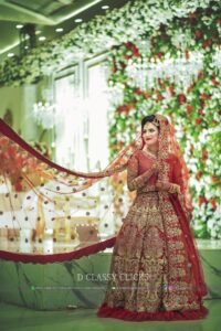 bridal shoot, baraat shoot, wedding photographers, indoor photography