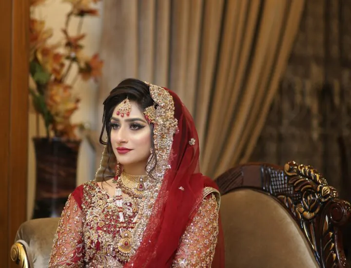 barat day, indoor shoot, bridal portrait, wedding photographers