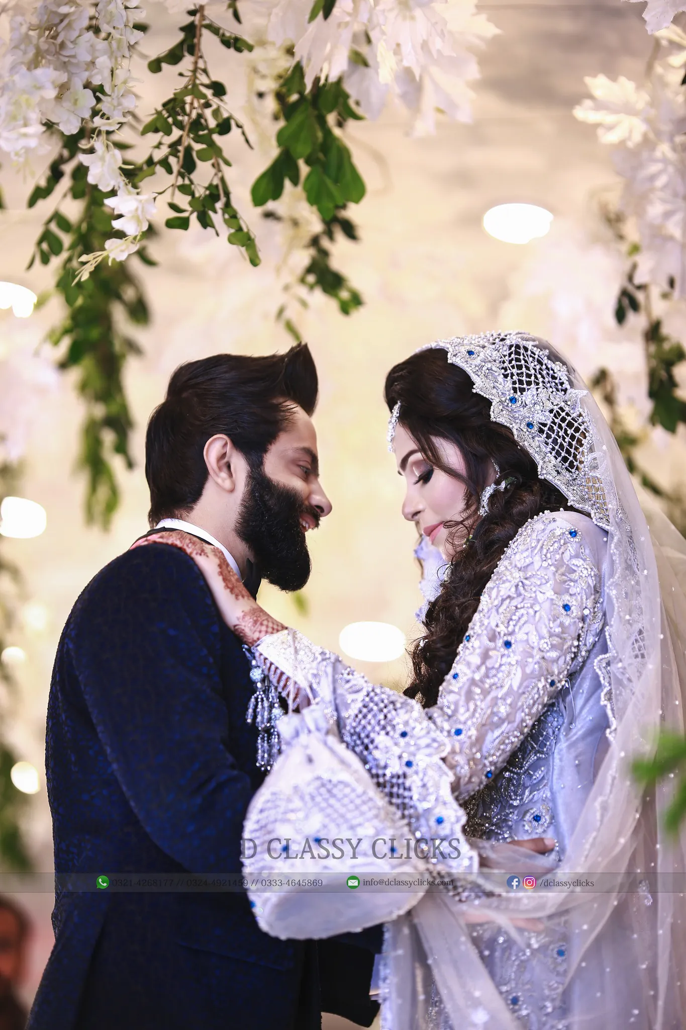 wedding photographers, d classy clicks, walima photo, signature portrait