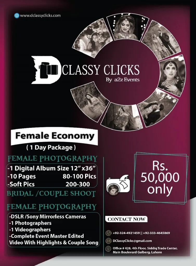 8 Female Economy Package